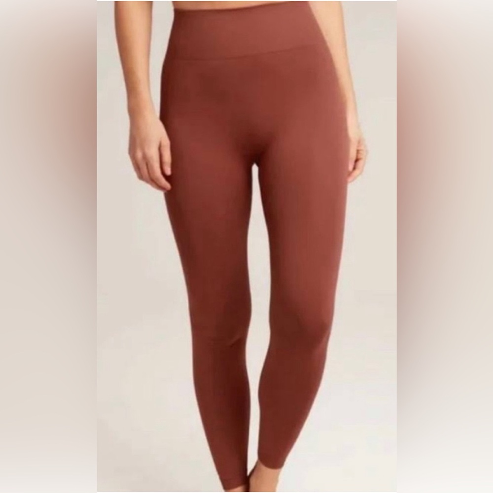 KNIX good to go seamless high waisted leggings cinnamon size large
